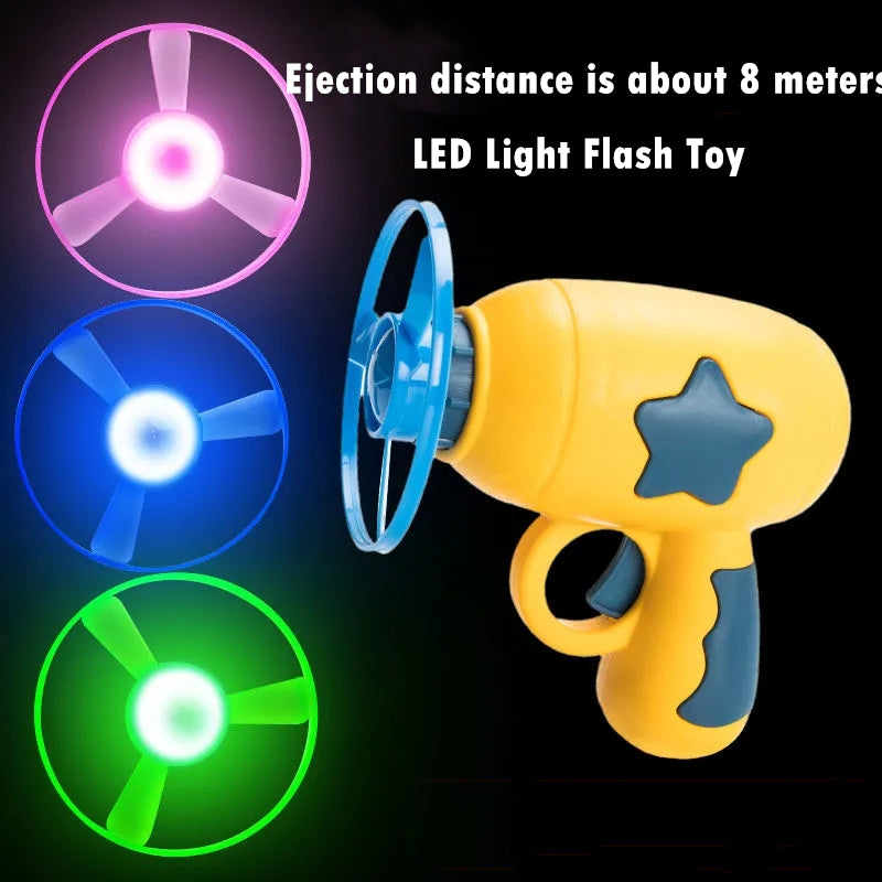 LED Light Luminous Dragonfly Pet Throw Launcher