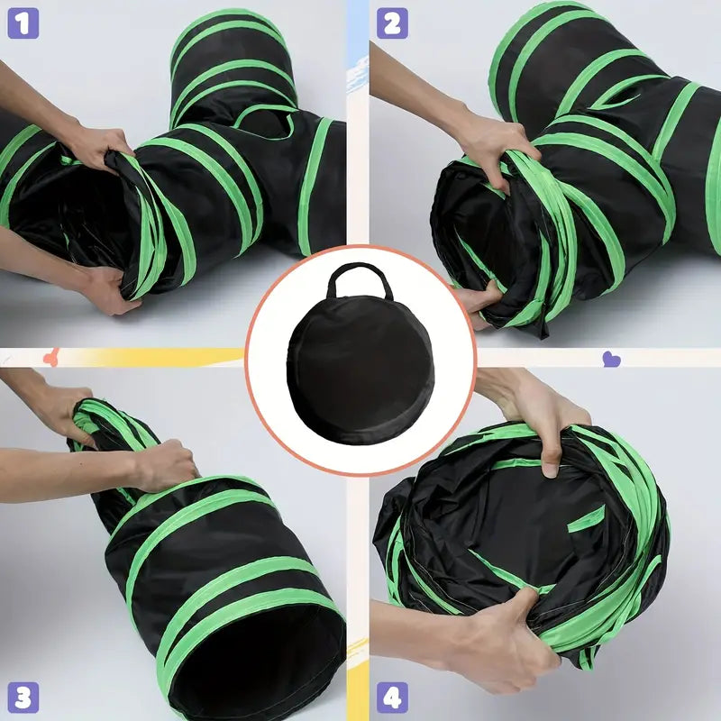 Cat 4 Way Collapsible Tunnel Tube