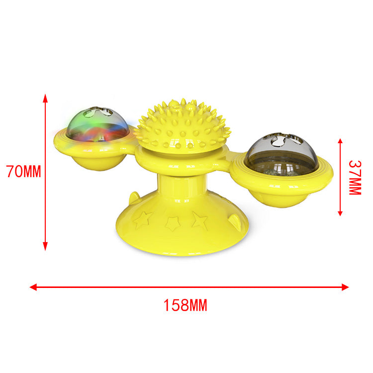 Cat Rotating Windmill Spinner Toy