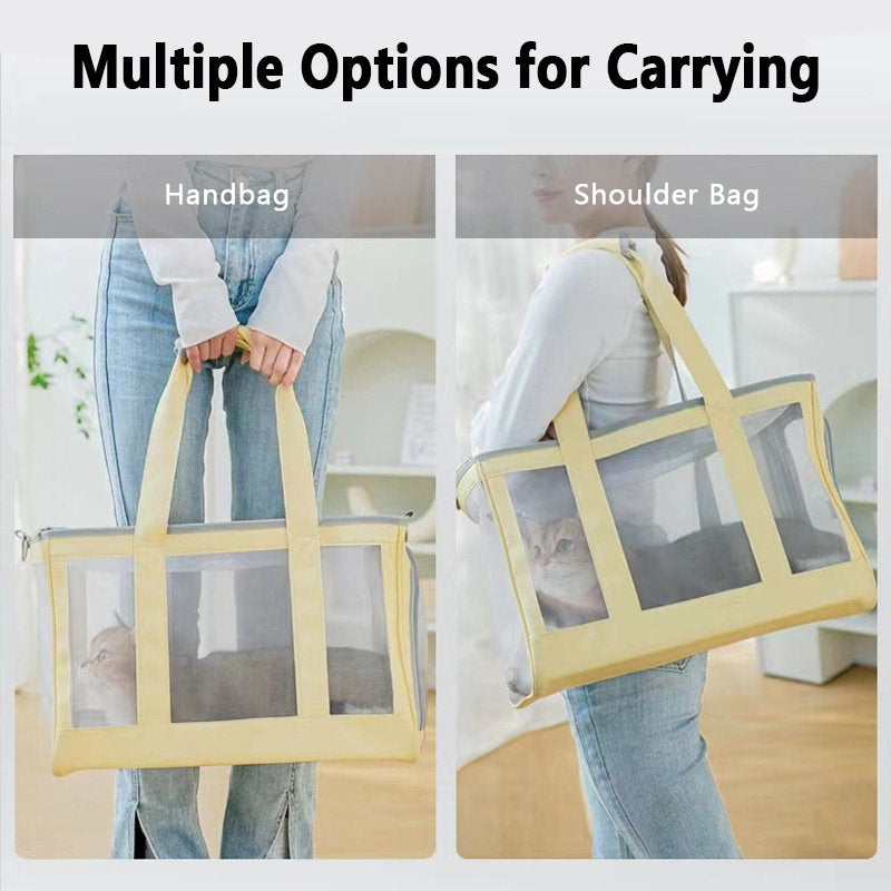 Pet Breathable Shoulder Handbag Carrier
