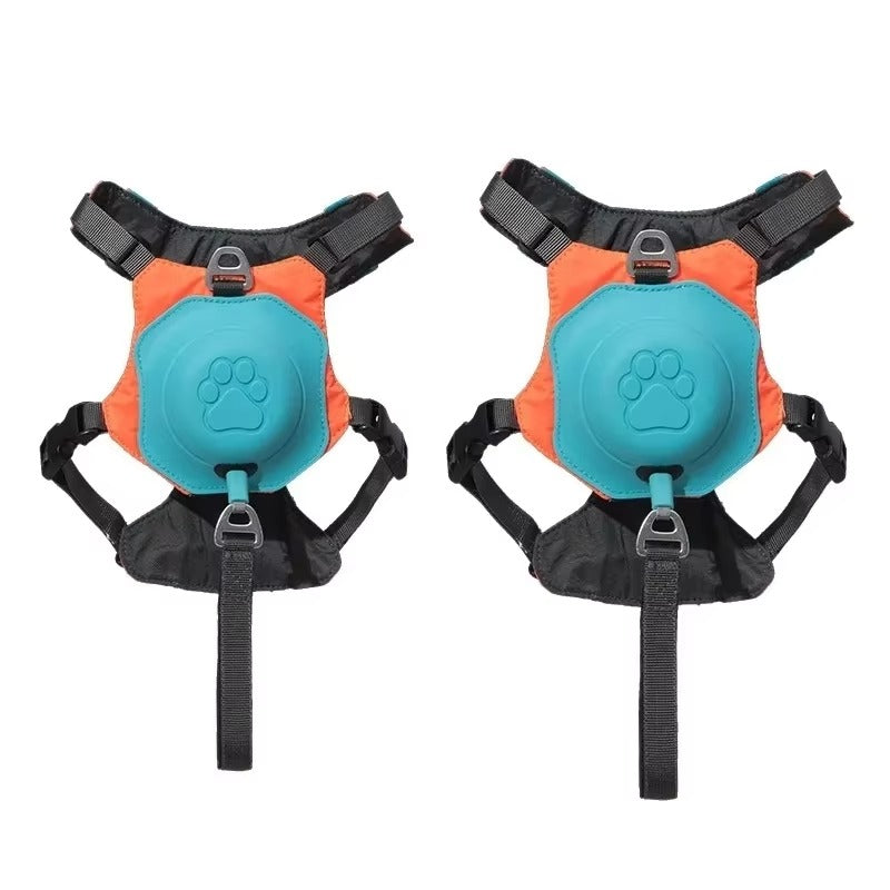 Retractable No-Pull Harness For Small Dogs