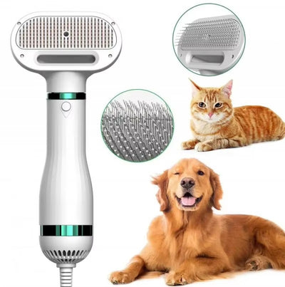 Pet 2-IN-1 Hair Dryer & Grooming Brush