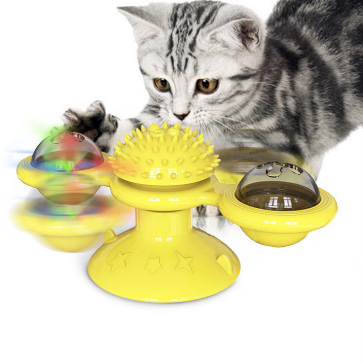 Cat Rotating Windmill Spinner Toy