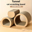 3-in-1 Cat Reversible Cardboard Scratcher Tube