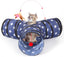 3 Way Collapsible Cat Tunnel Toy