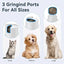 4 in 1 Pet Electric Grooming Trimmer Set