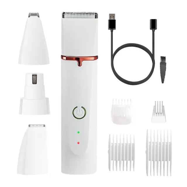 4 in 1 Pet Electric Grooming Trimmer Set