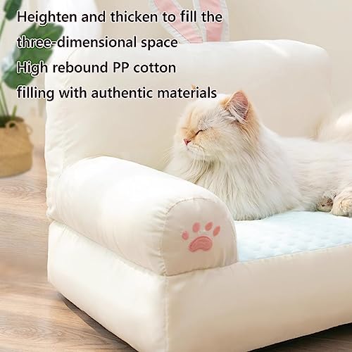 Pet Plush Calming Couch Bed