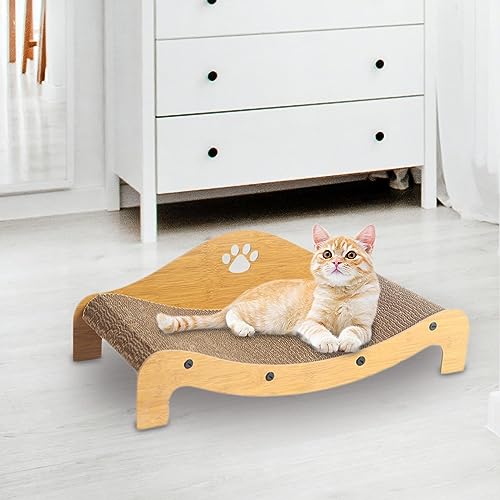 Cat Wooden Scratchable Sofa Lounge Bed