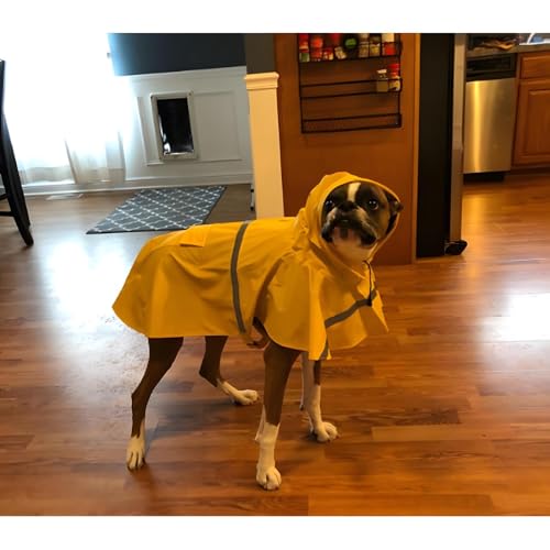 Dog Adjustable Poncho Raincoat