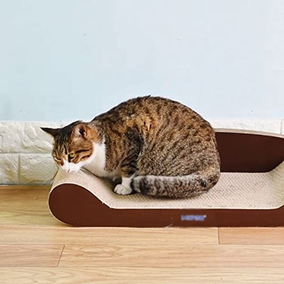 Cat Lounge Scratcher Cardboard Bed