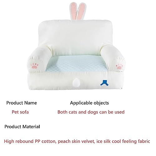 Pet Plush Calming Couch Bed