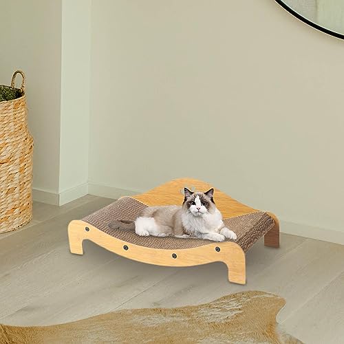 Cat Wooden Scratchable Sofa Lounge Bed