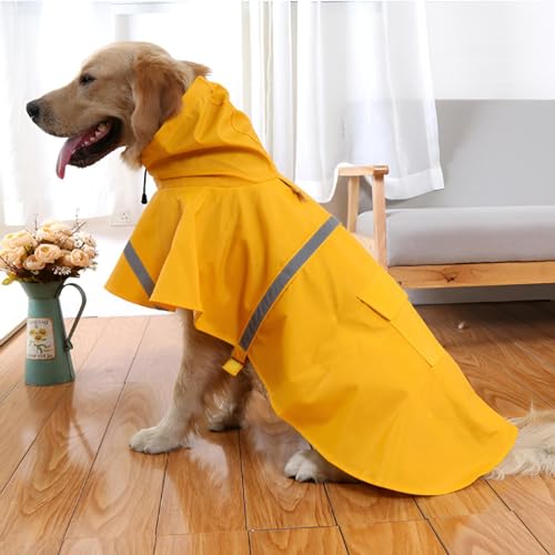 Dog Adjustable Poncho Raincoat