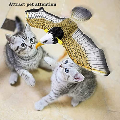 Automatic Flying Eagle Interactive Cat Toy