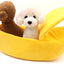 Pet Banana Cozy Bed House