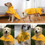 Dog Adjustable Poncho Raincoat