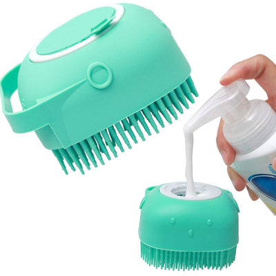 Pet Shampoo Massager Grooming Scrubber Brush