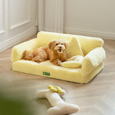 Pet Orthopedic Fluffy Sofa Couch