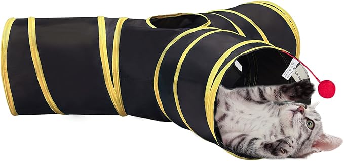 Cat 3-Way Collapsible Tunnel