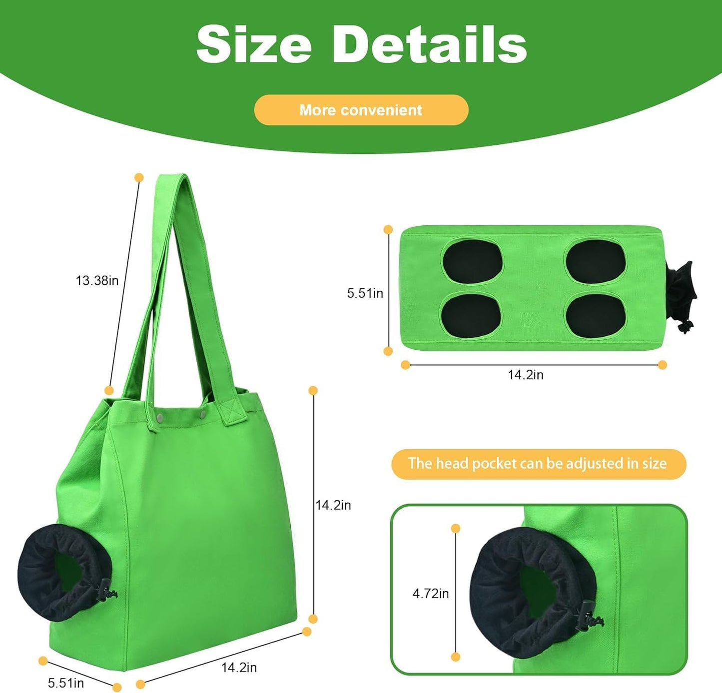 Cat Soft-Sided Carrier Tote Bag