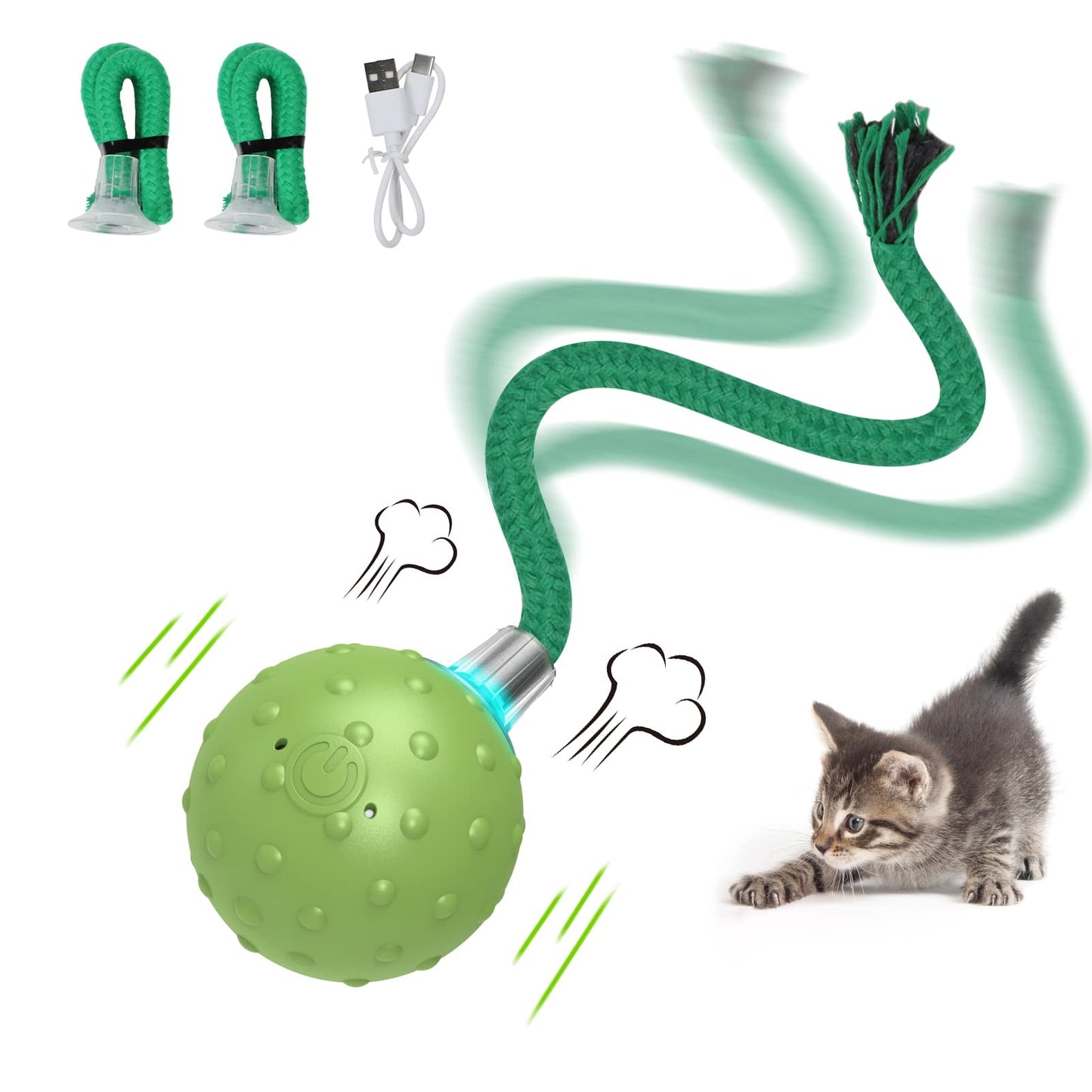 Cat Motion Activated Automatic Moving Ball Toy