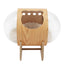 Cat Wooden Bed Transparent Spaceship Capsule