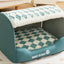 Dog Plush Enclosed Cozy Bed