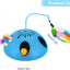 3-in-1 Automatic Feather & Bell Cat Toy