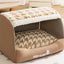 Dog Plush Enclosed Cozy Bed