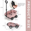 4 Wheels Folding Pet Stroller Cart  Stroller