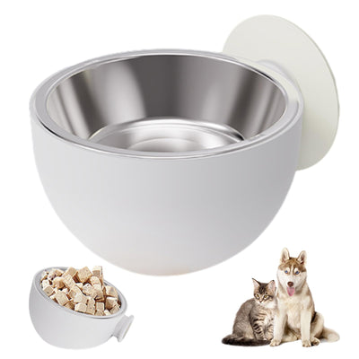 Pet Wall Mounted Detachable Magnetic Bowl