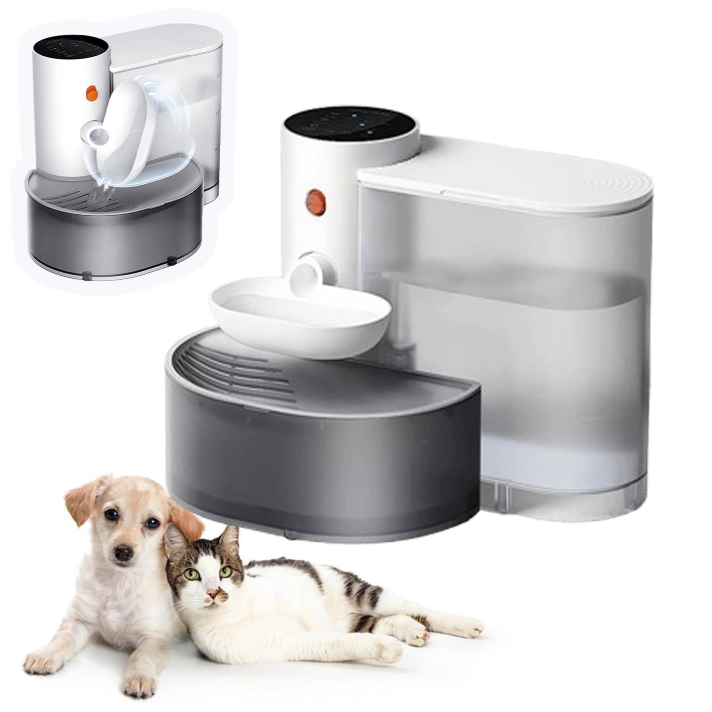 Pet Automatic Dumping Water Fountain