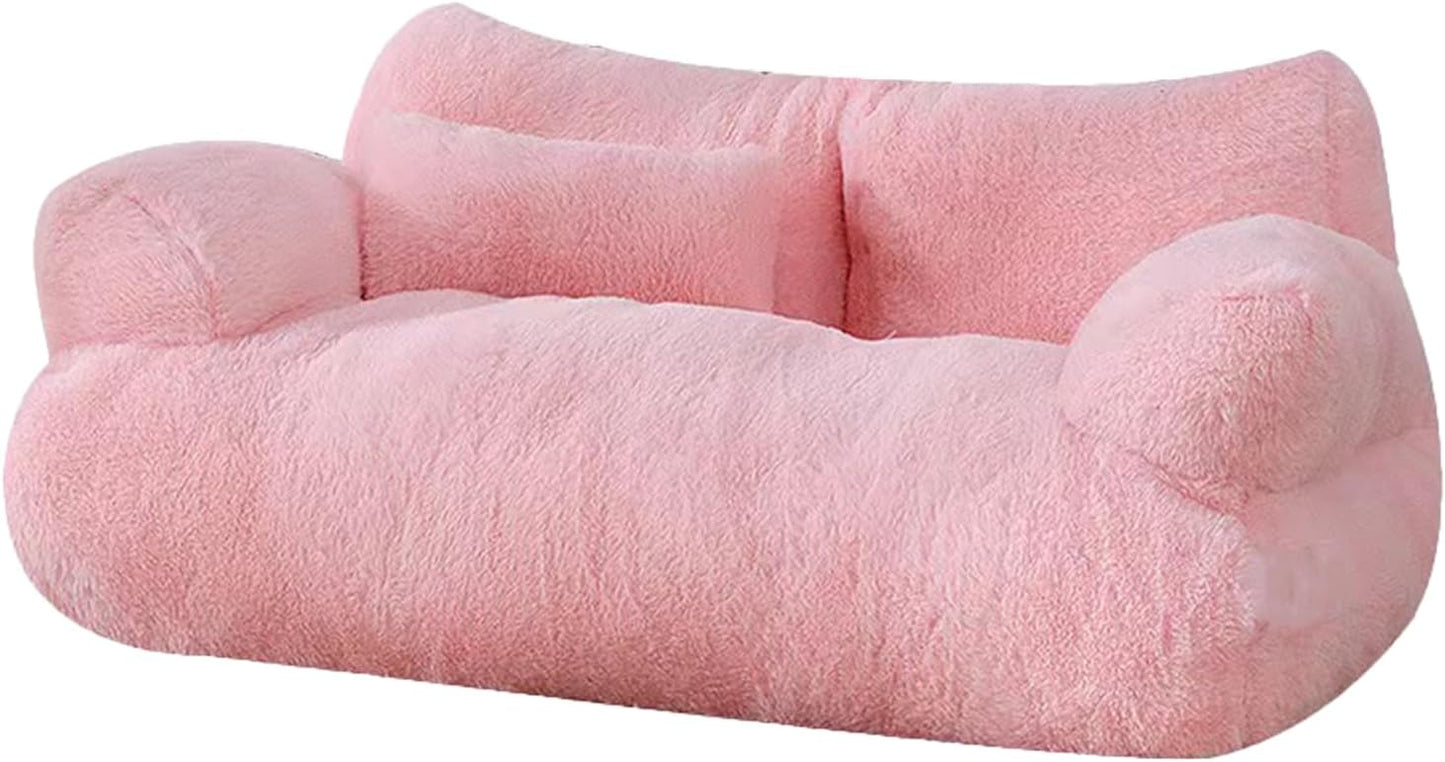Pet Calming Orthopedic Fluffy Sofa Couch