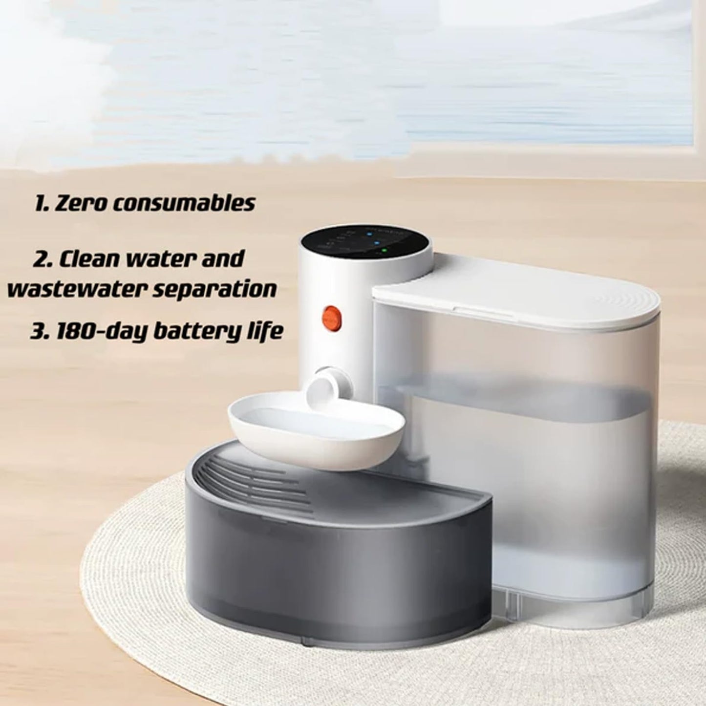 Pet Automatic Dumping Water Fountain