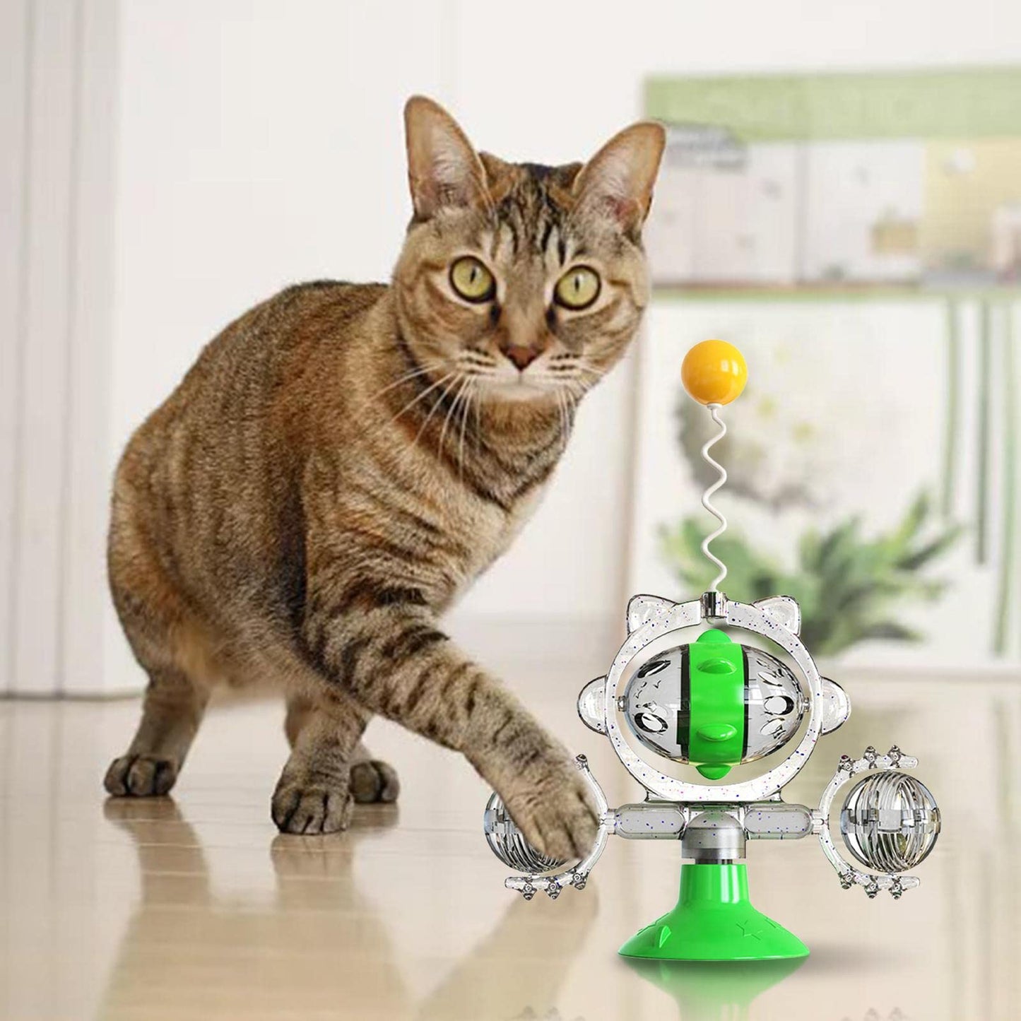 Cat 360 Rotatable Pinwheel Toy