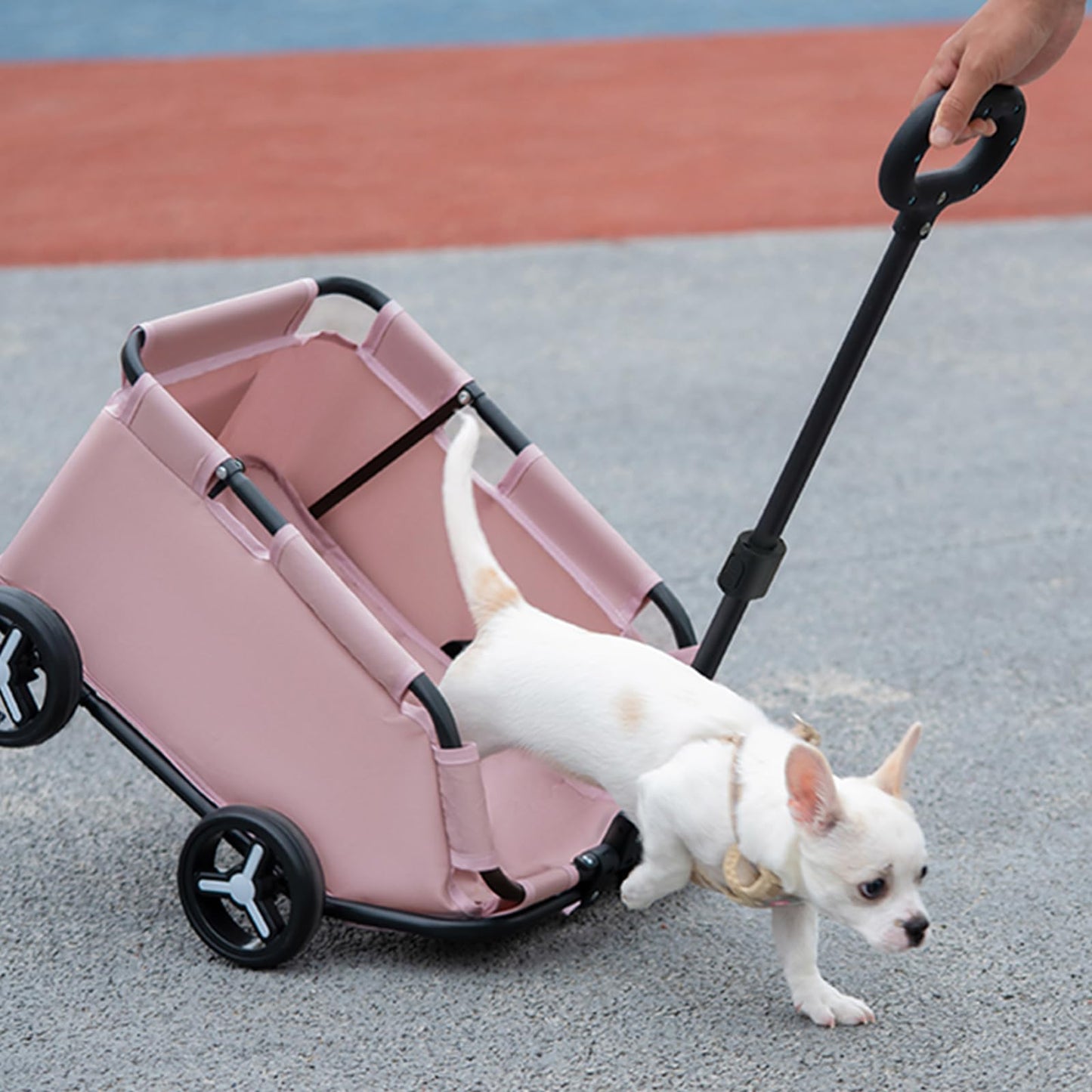 4 Wheels Folding Pet Stroller Cart  Stroller