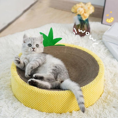 Cute Cat Scratcher Natural Sisal Bed