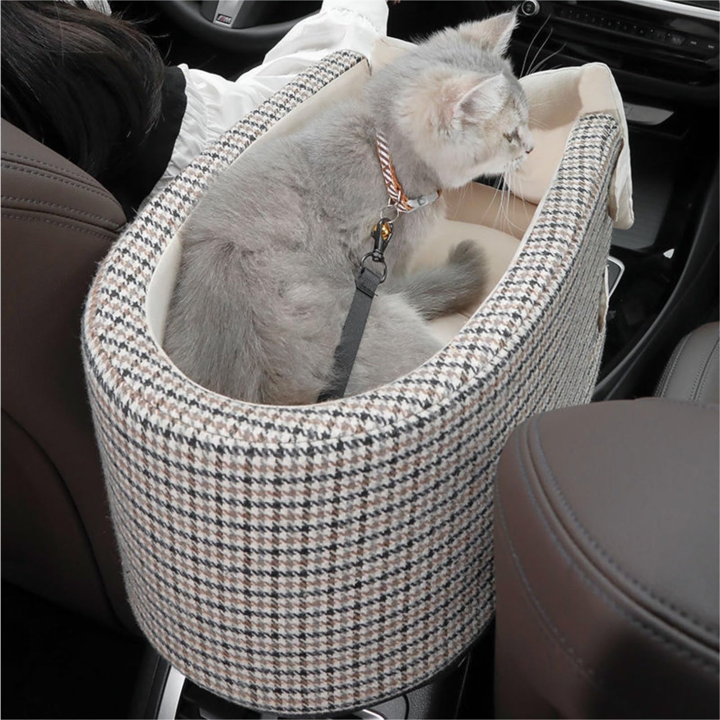 Pet Front Car Seat Carrier Bed