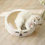 Cute Cat Scratcher Natural Sisal Bed