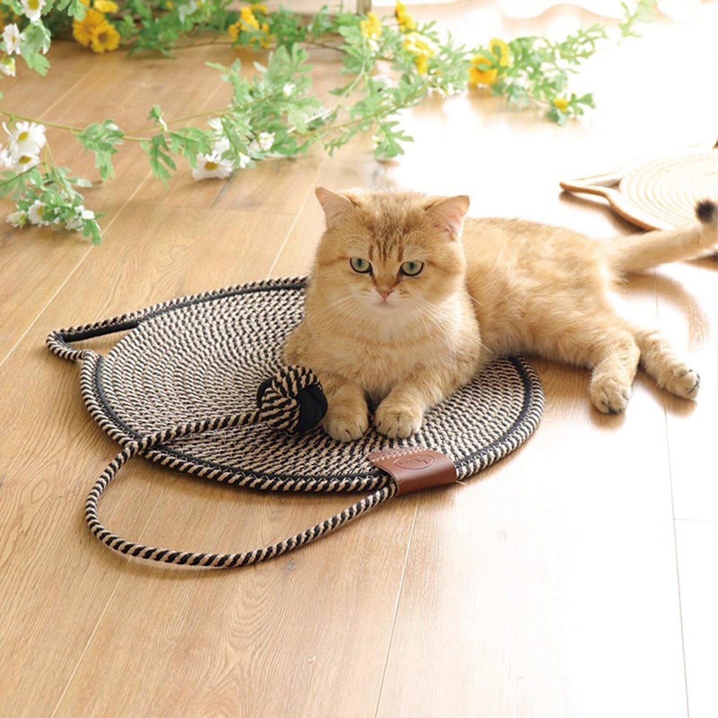 Cat Natural Cotton Rope Scratch Pad