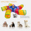 Cat 5 Way Collapsible Interactive Maze Play Tunnel