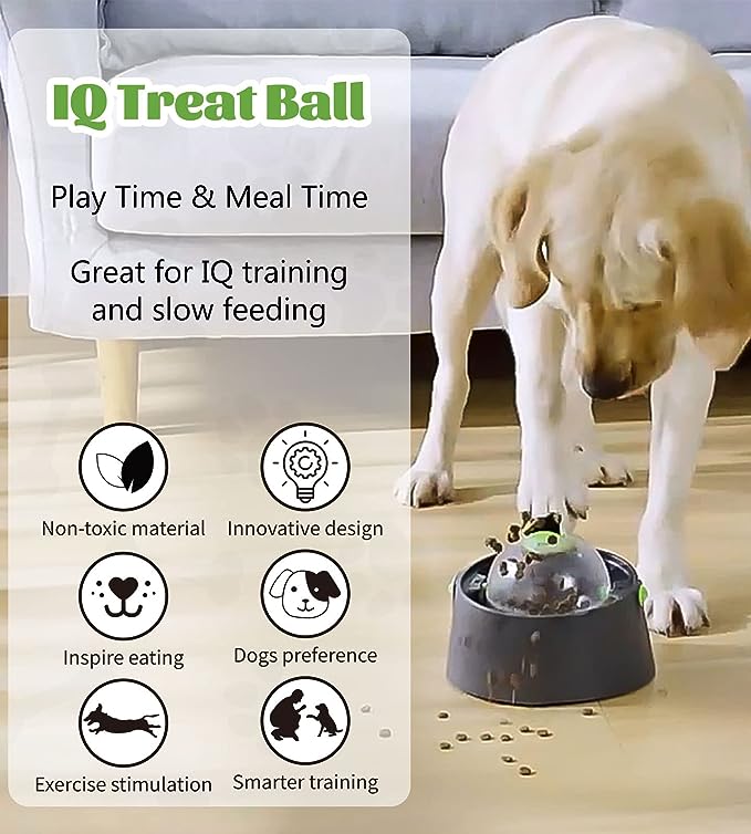 3-N-1 Interactive Slow Feeder Dog Food Puzzle