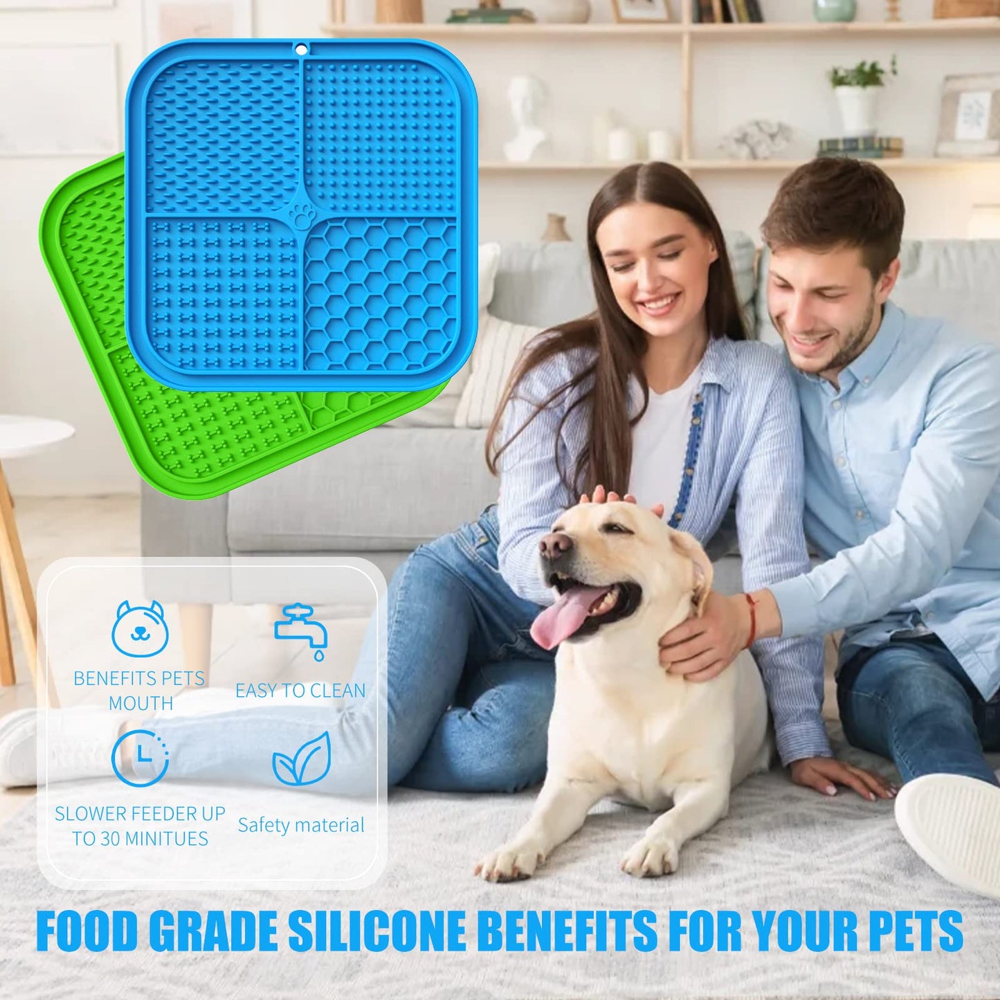 Pet Silicone Slow Feeder Mat