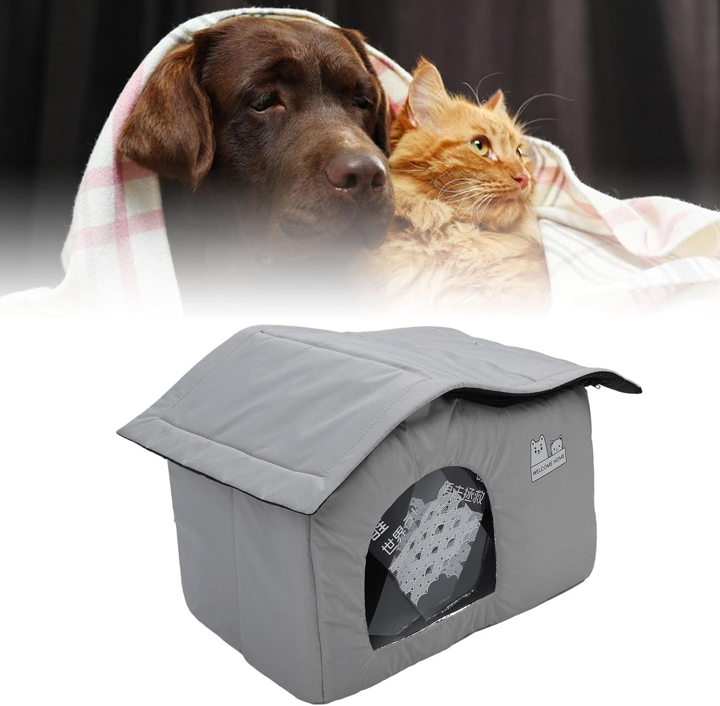 Pet Ice Cooling Insulated House