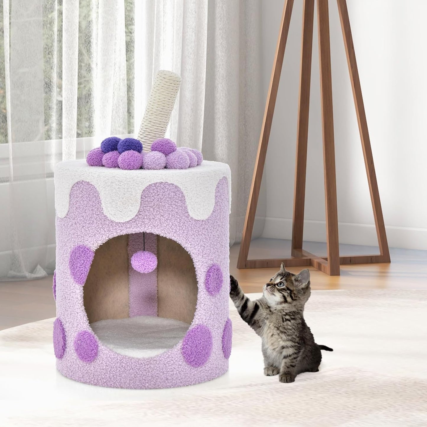 Cat Bubble Tea Tree Tower Condo