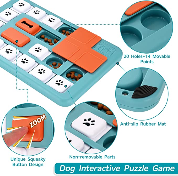Pet Interactive IQ Training Slow Feeder Treat Toy
