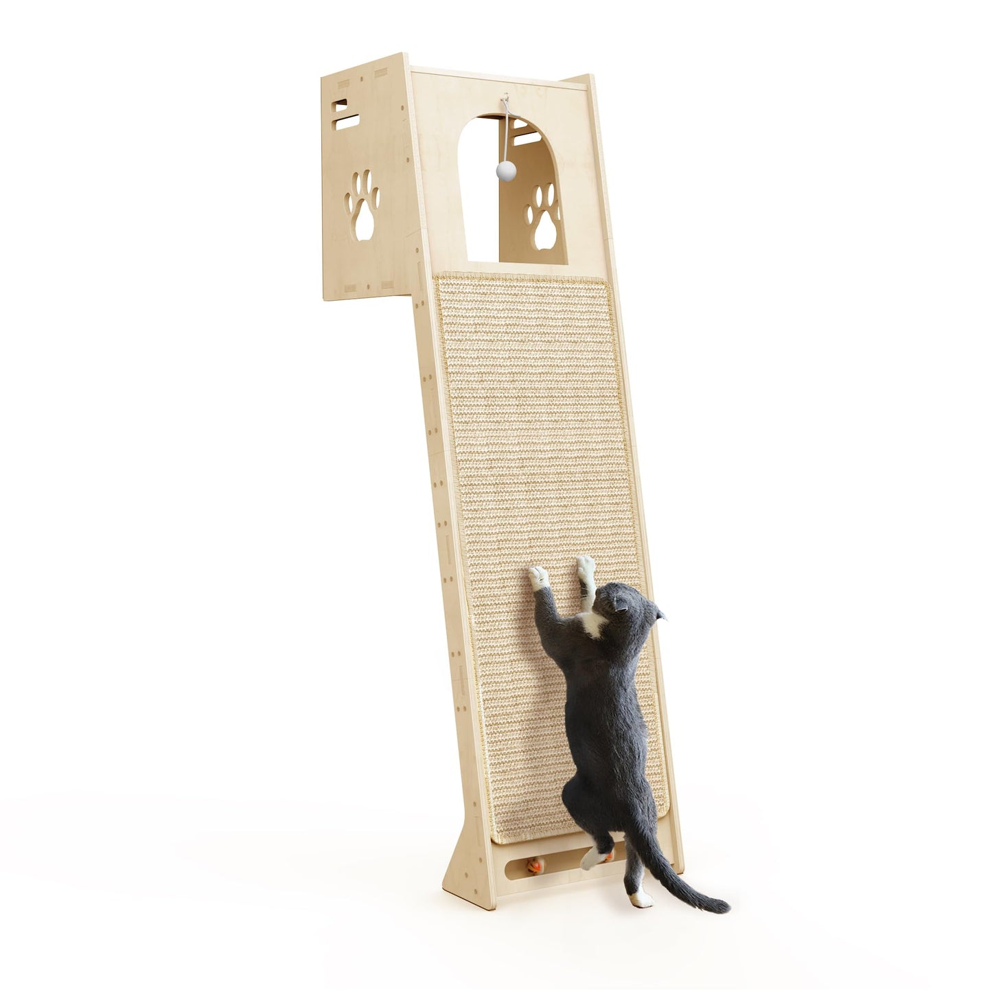 Cat Versatile Tree Tower With Scratching Mat