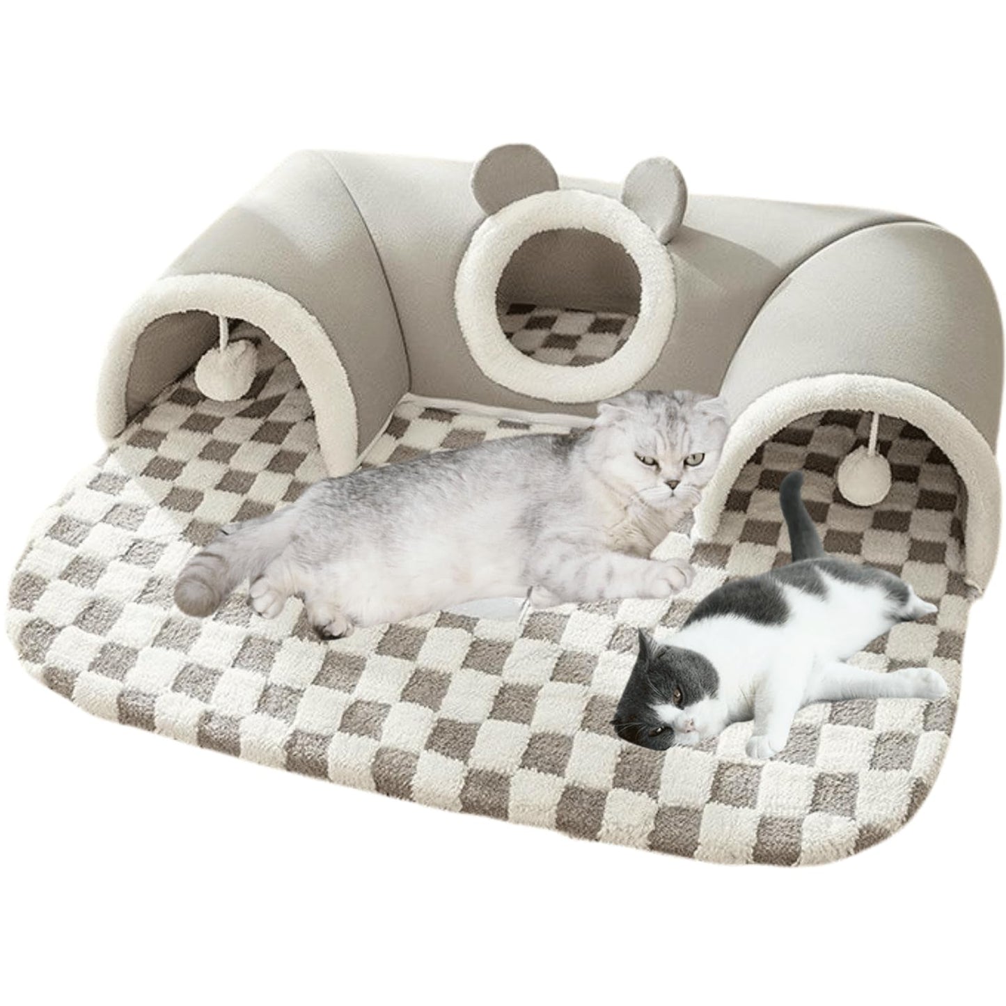 Cat Tunnel Cave Bed House