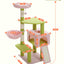 Cat Multi-Level 47.2" Sisal Flower Tower